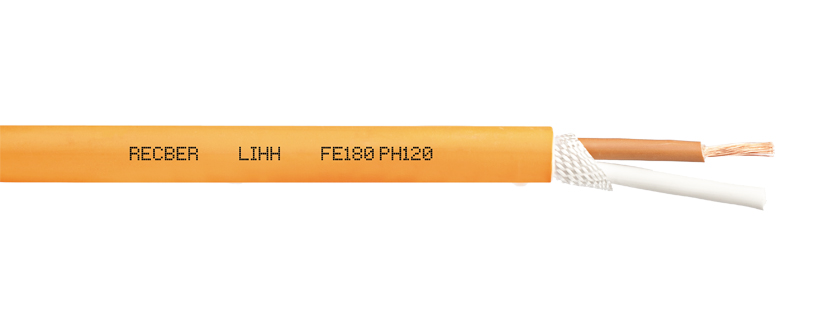 Reçber LIHH FE180 PH120 3x0,75 Yangına Dayanıklı Kablo Halogen Free 100 Metre